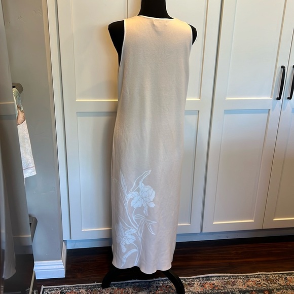 ON SALE!! CYNTHIA ROWLEY Cream Knit Fabric Dress $4.99 shipping - Picture 6 of 8